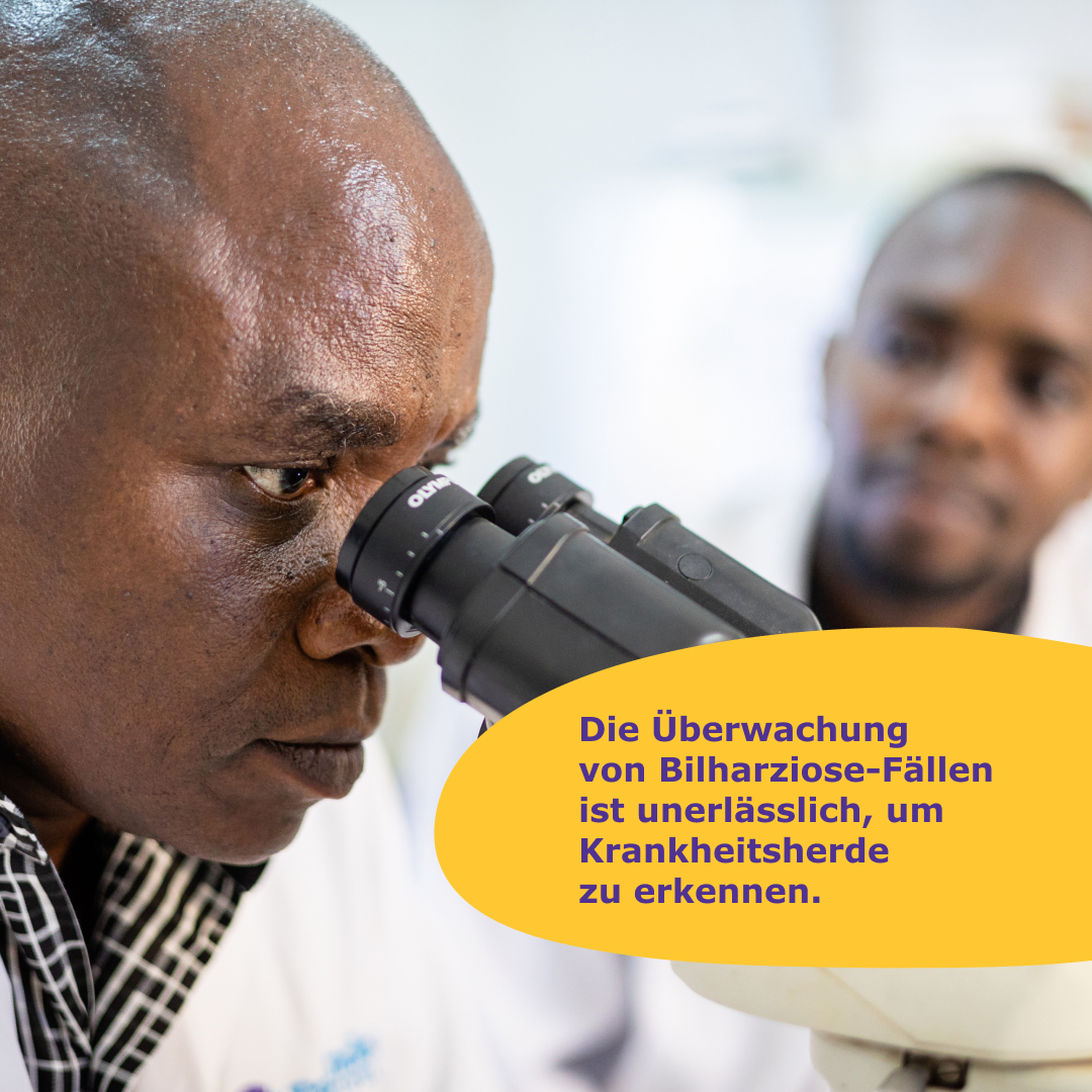 Slider – Zwei Milliarden gespendete Tabletten zur Bekämpfung von Bilharziose (Textslide)