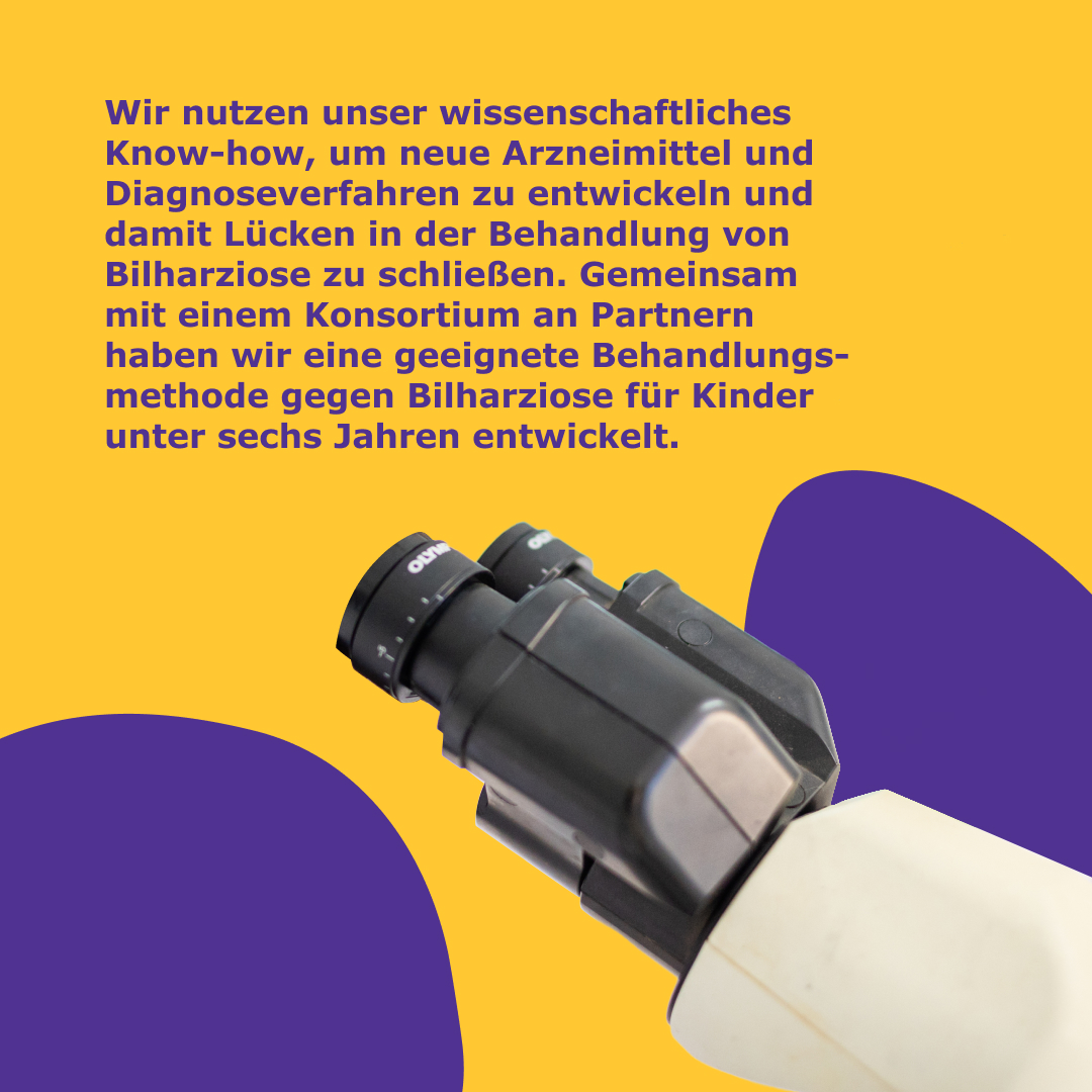 Slider – Zwei Milliarden gespendete Tabletten zur Bekämpfung von Bilharziose (Textslide)